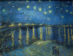 Starry Night Over the Rhone | Vincent van Gogh | 1888