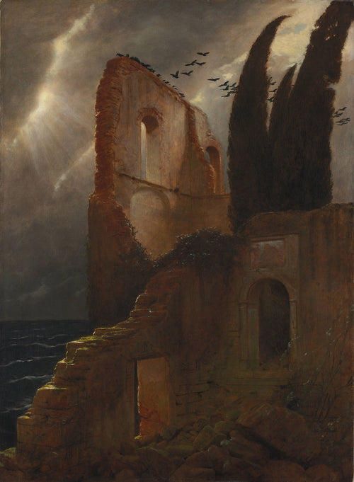 Ruin by the Sea | Arnold Böcklin | 1881