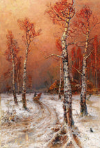 Winter Mood with Rooks | Julius von Klever | 1914