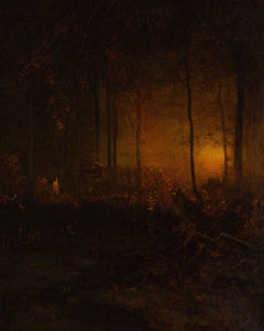 Watching the Sun Glow | George Inness | 1887