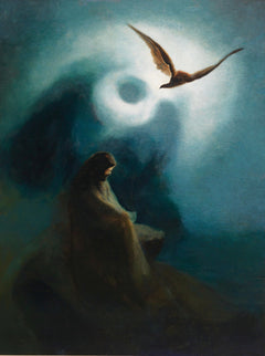Martyr and Crucified, son Helios | Karl Wilhelm Diefenbach | 1895