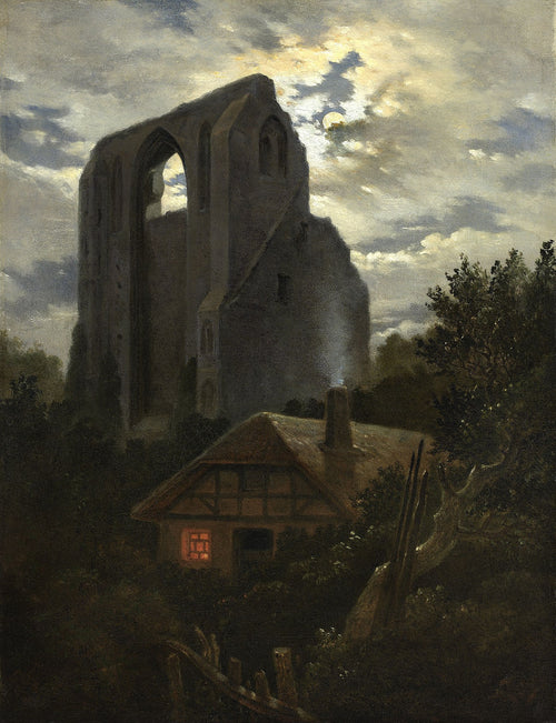 Ruins of the Eldena Monastery | Carl Gustav Carus | 1819