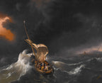 Christ in the Storm on the Sea of Galilee | Ludolf Backhuysen | 1695