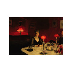 Dinner Table at Night | John Singer Sargent | 1884