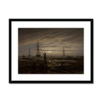 Ships in The Roadstead | Caspar David Friedrich | 1817