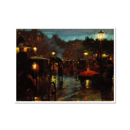 Paris at Night | Charles Courtney Curran | 1889