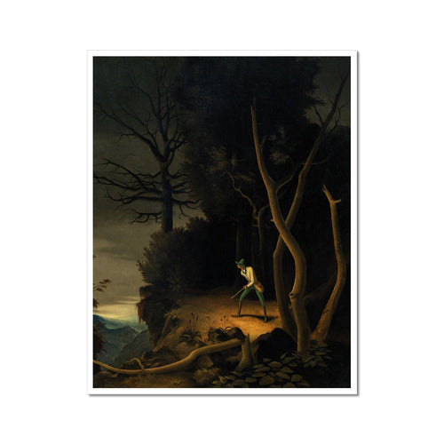 Forest Landscape with a Hunter | Franz Sedlacek | 1928