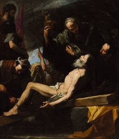 Martyrdom Saint Andrew Jusepe de Ribera Art Print