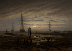 Ships at Anchor | Caspar David Friedrich | 1817