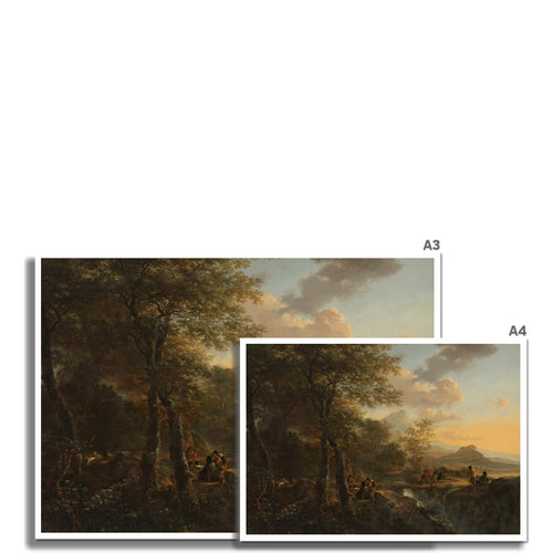 Italian landscape with Draughtsman | Jan Both | 1650