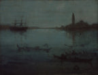 Nocturne in Blue and Silver - The Lagoon | James Abbott McNeill Whistler | 1880
