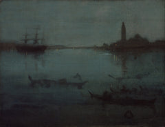 Nocturne in Blue and Silver - The Lagoon | James Abbott McNeill Whistler | 1880