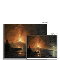 The Eruption of Vesuvius by Night | Henry Pether | 19th Century