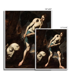David with the Head of Goliath | Andrea Vaccaro | 1635