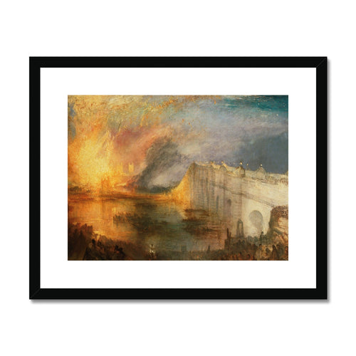 Burning of the Houses of Lords and Commons  | JMW Turner | 1835