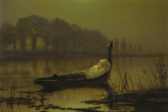 Lady of the Shalott | John Atkinson Grimshaw | 1875