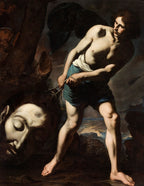 David with the Head of Goliath | Andrea Vaccaro | 1635