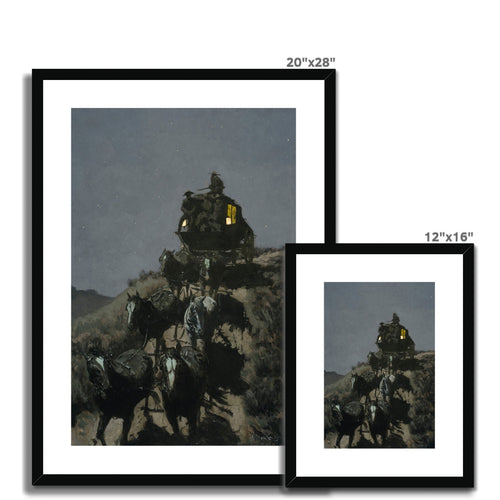The Old Stage Coach of the Plains | Frederic Remington | 1901