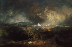 The Fifth Plague of Egypt  | JMW Turner | 1800
