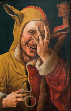 Laughing Fool | Possibly Jacob Cornelisz. van Oostsanen | 1500