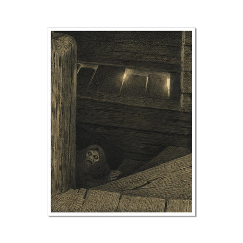 Plague on the Stairs | Theodor Kittelsen | 1896