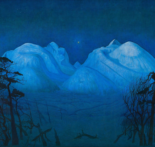 Winter Night in the Mountains | Harald Sohlberg | 1914