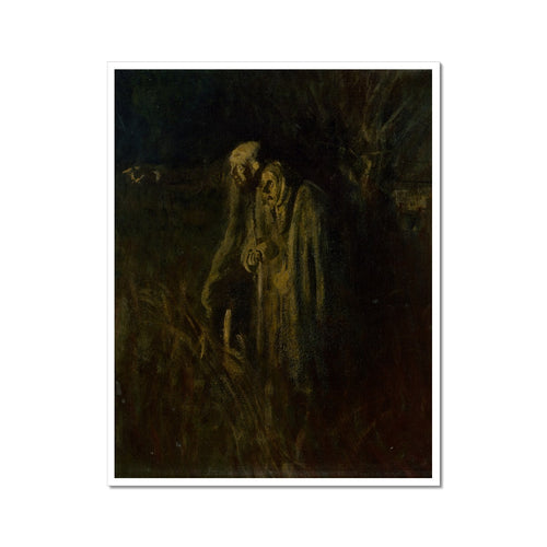 Elderly Couple at Night | László Mednyánszky | 1895