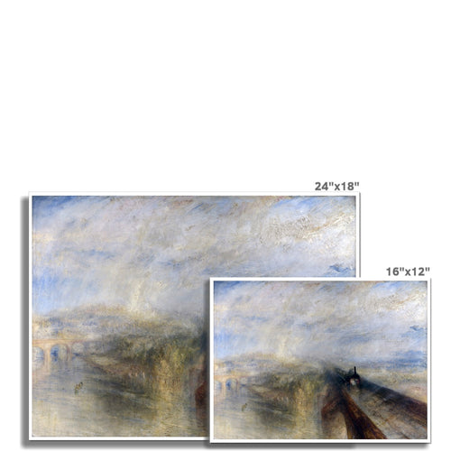 Rain Steam and Speed the Great Western Railway | JMW Turner | 1844
