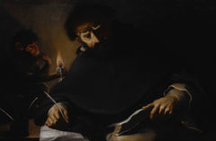 St. Dominic and the Devil | Pietro della Vecchia | 1630