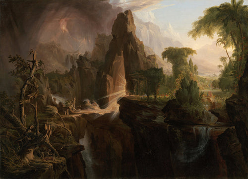 The Expulsion from the Garden of Eden | Thomas Cole | 1828