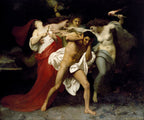 The Remorse of Orestes  | William Adolphe Bouguereau | 1862
