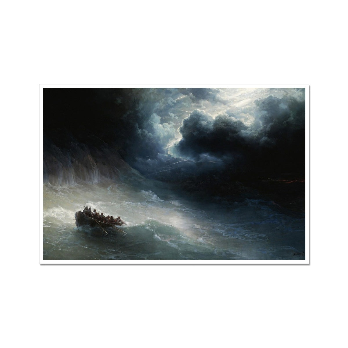 The Wrath of the Seas by Ivan Aivazovsky | Buy Fine Art