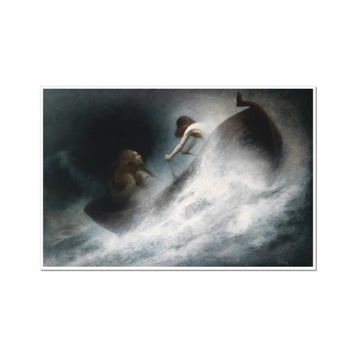 Towards The Rescue | Karl Wilhelm Diefenbach | 19th Century