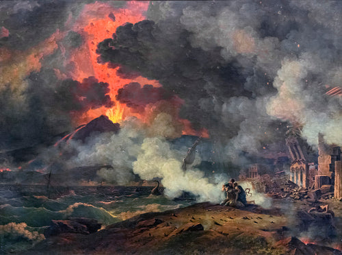Eruption of Vesuvius | Pierre Henri de Valenciennes | 1813