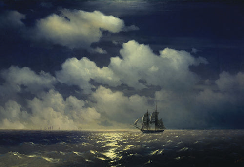 The Brig Mercury | Ivan Aivazovsky | 1848