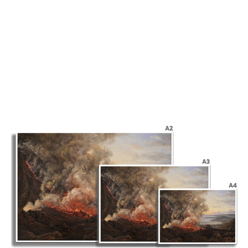 Eruption of the Volcano Vesuvius | J.C. Dahl | 1821