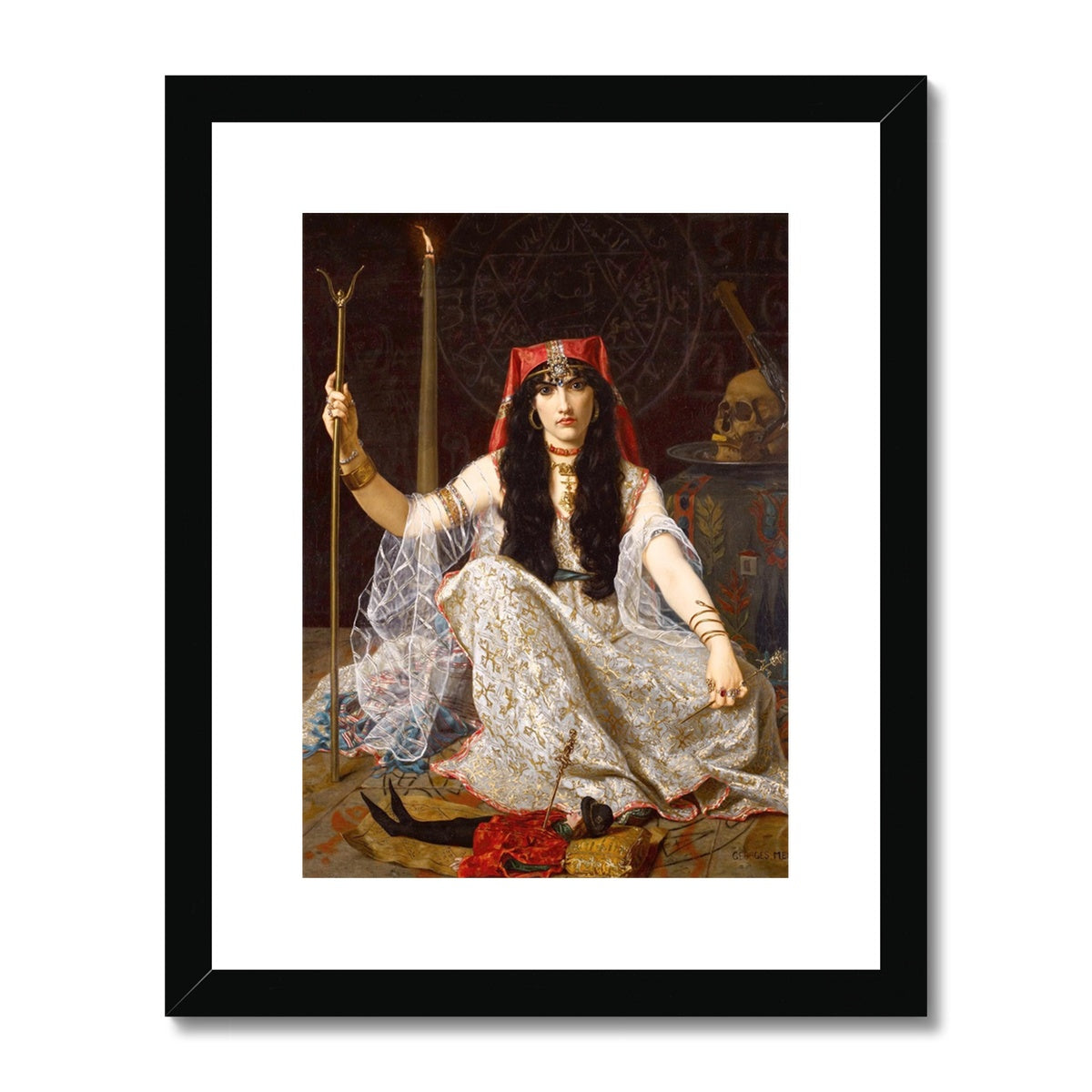 The Sorceress by Hugues Merle Buy Framed Prints Online Dark Gloomy Art