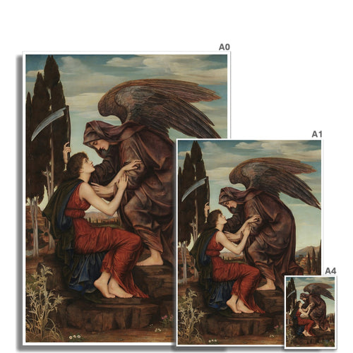 Angel of Death | Evelyn De Morgan | 1881