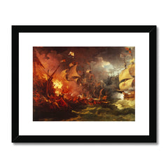 Defeat of The Spanish Armada | Philip James de Loutherbourg | 1796