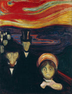 Anxiety | Edvard Munch | 1894