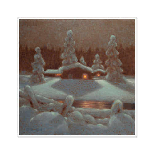 Winter Night | Bror Lindh | 19th Century