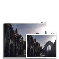 The Ruins of Holyrood Chapel | Louis Daguerre | 1824