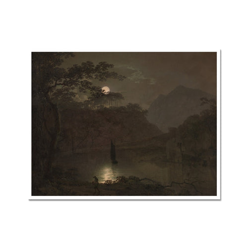 A Lake by Moonlight | Joseph Wright of Derby | 1780