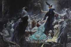 Souls on the Banks of the Acheron | Adolf Hirémy-Hirschl | 1898