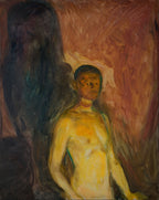 Self-Portrait in Hell | Edvard Munch | 1903