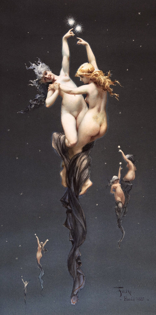 Twin Stars | Luis Ricardo Falero | 1881