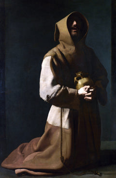 Saint Francis in Meditation | Francisco de Zurbarán | 1639