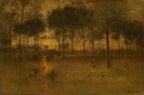 The Home of The Heron Painting by George Inness Art Print