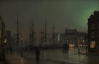 Shipping Scene at Night | John Atkinson Grimshaw | 1882