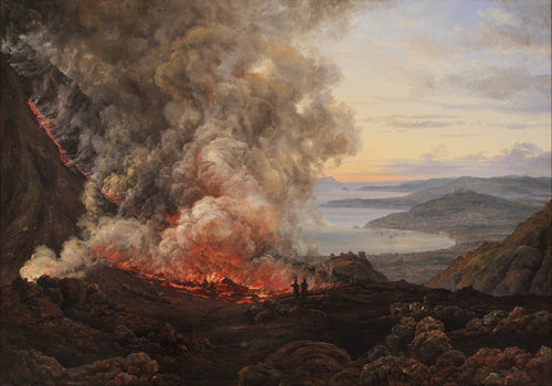 Eruption of the Volcano Vesuvius | J.C. Dahl | 1821